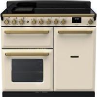 Rangemaster ESDL100EIPPCR/AB1 Estel Deluxe 99cm Electric Range Cooker 5 Burners