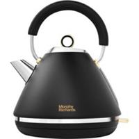 Morphy Richards 102047 Accents Pyramid Black Kettle 3100 Watt