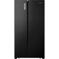 Fridgemaster MS91518EBS 91cm Frost Free American Fridge Freezer Black /