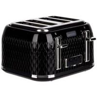 Breville VTT786 Curve 4 Slice Toaster Black / Chrome
