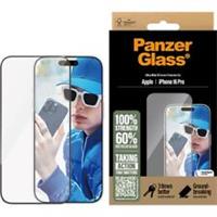 PanzerGlass Screen Protector For iPhone 16 Pro - Ultra-Wide Fit Transparent