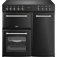 Belling 444411817 Farmhouse 90E 90cm Electric Range Cooker 5 Burners A/A Black