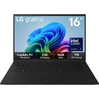 LG 16" Laptop 16 GB RAM 1TB Intel Core Ultra 7 Windows 11 Home - Obsidian