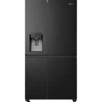 Hisense RS818N4TFC PureFlat 91cm Frost Free American Fridge Freezer Black