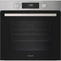 Hotpoint HO 258HZ X UK Class 2 Built In 60cm Electric Single Oven Black A+