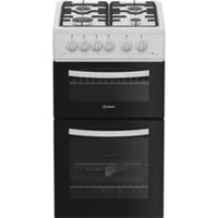 Indesit ITG5GMW Gas Cooker with Gas Hob 50cm Free Standing White A+ New