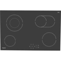 Hotpoint HR 724 B H 77cm 4 Burners Ceramic Hob Black