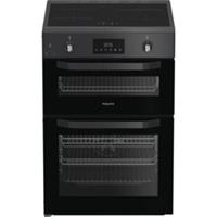 Hotpoint HDE6IDC2SA 60cm Free Standing Electric Cooker Anthracite A