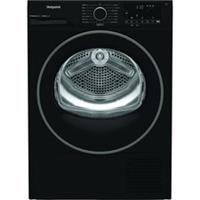 Hotpoint C HSD 82M BB UK FabicCare Heat Pump Tumble Dryer 8 Kg Black A+ Rated