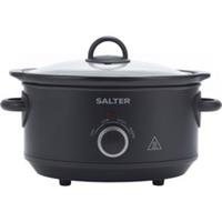 Salter Ultimate Products EK6249MBLK Kuro Slow Cooker 3.5 Litres Black