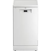 Beko BDFS16031W HygieneShield Dishwasher Slimline 45cm 14 Place White D