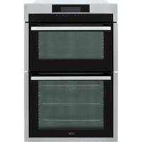 AEG DCE731110M AEG Built In 59cm Electric Double Oven Stainless Steel A/A