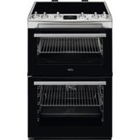 AEG CIX6540ACM 60cm Free Standing Electric Cooker with Zone induction hob Hob