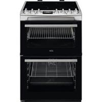 AEG CCX6740ACM 6000 SteamBake 60cm Free Standing Electric Cooker with Ceramic