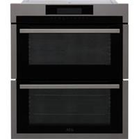 AEG DUE731110M AEG Built Under 59cm Electric Double Oven Stainless Steel A/A