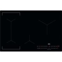 AEG IKX84443CB 6000 Bridge 78cm 4 Burners Induction Hob Touch Control Black
