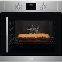 AEG BCX335R11M 6000 Series Built In 59cm Electric Single Oven Stainless Steel A