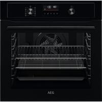 AEG BPX535A61B 3000 AirFry Built In 59cm Electric Single Oven Black A+