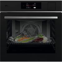 AEG TP8SB731AT 8000 MealAssist Built In 60cm Electric Single Oven Matt Black