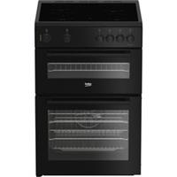 Beko FTC6701K AeroPerfect 60cm Free Standing Electric Cooker with Ceramic Hob