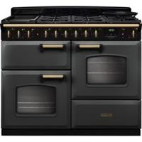 Rangemaster CLDLO110DFPSLT/AB1 Classic Deluxe 110 109cm Dual Fuel Range Cooker