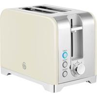Swan ST19031CRM Solace 2 Slice Toaster Cream