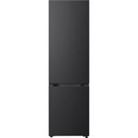 LG GBBS524CEV NatureFRESH 60cm Free Standing Fridge Freezer Black Steel C