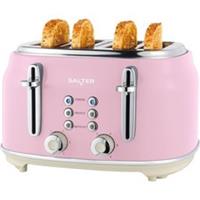 Salter Ultimate Products EK5739PNK Retro 4 Slice Toaster Pink