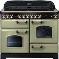 Rangemaster CDL110ECOG/B Classic Deluxe 110cm Electric Range Cooker 6 Burners