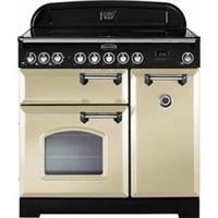 Rangemaster CDL90EICR/C Classic Deluxe 90cm Electric Range Cooker 5 Burners A/A