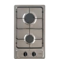 CDA SCG030SS 2 Zone Built In 30cm 2 Burners Stainless Steel Gas Hob