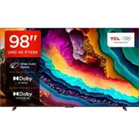 TCL 98P745K 98 Inch LED 4K Ultra HD Smart TV Bluetooth WiFi