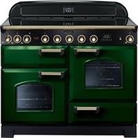 Rangemaster CDL110EIRG/B Classic Deluxe 110cm Electric Range Cooker 5 Burners