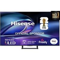 Hisense 75E8QTUK 75 Inch MiniLED 4K Ultra HD Smart TV Bluetooth WiFi