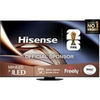 Hisense 75U8QTUK 75 Inch MiniLED 4K Ultra HD Smart TV Bluetooth WiFi