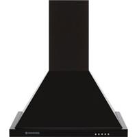 Hoover HCE160N Built In 60cm 3 Speeds Chimney Cooker Hood Black C Rated