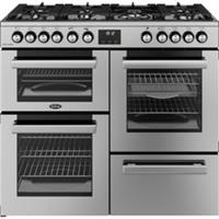 Belling 444411800 Cookcentre 100DF 100cm Dual Fuel Range Cooker 7 Burners