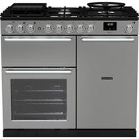 Rangemaster NEX100DFSTST/CM1 Nexus 99cm Dual Fuel Range Cooker 5 Burners