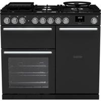 Rangemaster NEX100DFPCBL/CM1 Nexus 99cm Dual Fuel Range Cooker 5 Burners