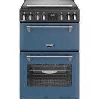 Stoves 444411994 Free Standing Dual Fuel Cooker with Gas Hob 60cm Twilight Blue