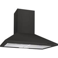 Candy CCE60NN Built In 60cm 3 Speeds Chimney Cooker Hood Black C Rated