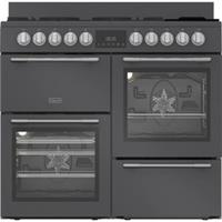 Hotpoint RH100FA21A 100cm Dual Fuel Range Cooker 5 Burners Anthracite A