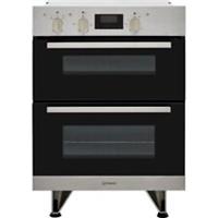 Indesit IDU6340IX Indesit Built Under 60cm Electric Double Oven Stainless Steel