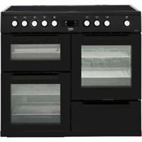 Beko KDVC100K 100cm Electric Range Cooker 5 Burners A/A Black