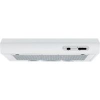 Indesit ISLK66FLSW Built In 60cm 3 Speeds D Visor Cooker Hood White New from AO