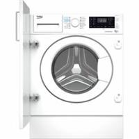 Beko WDIK854121F Built In Washer Dryer 8Kg 1400 rpm D White New from AO
