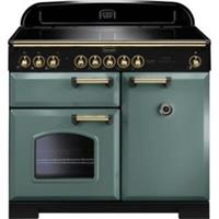 Rangemaster CDL100EIMG/B Classic Deluxe 99cm Electric Range Cooker 5 Burners