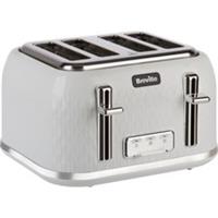 Breville VTT911 Curve 4 Slice Toaster White