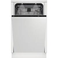 Beko BDIS38040Q Dishwasher Slimline 45cm 10 Place Black C