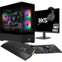 3XS AMD Ryzen 5 Gaming PC 24 Inches Desktop 1TB 16 GB RAM Black